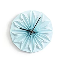 Paper origami clock