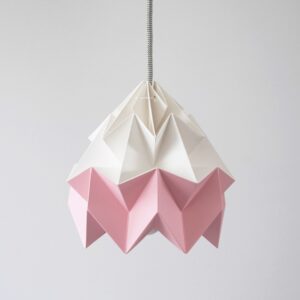 Papieren origami lampenkap Moth
