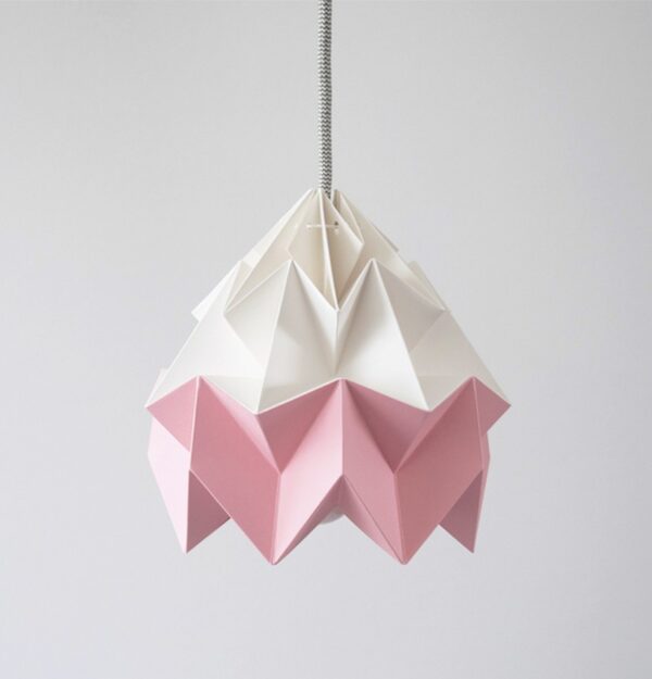 Papieren origami lampenkap Moth